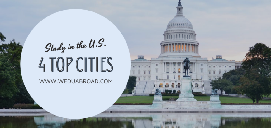 4 Top Cities for Cambodian Students to Go to Study in the United States 